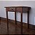 Mesa de Apoio Rústica com Gaveta, Década de 70 - 59x42x63cm - Imagem 7