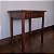 Mesa de Apoio Rústica com Gaveta, Década de 70 - 59x42x63cm - Imagem 4