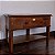 Mesa Lateral Trapezoidal com Gaveta e Prateleira - 100x44x57cm - Imagem 7