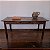 Mesa de Apoio/Escrivaninha em Jacarandá Mineiro, 1900s - 171x77x78cm - Imagem 13