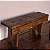 Banqueta Antiga em Madeira com Pés Bandeirinha - 72x22x34cm - Imagem 2