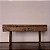Banqueta Antiga em Madeira com Pés Bandeirinha - 72x22x34cm - Imagem 4