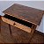Mesa de Apoio em Madeira Maciça com Gaveta, Início Séc.XX - 72x44x81cm - Imagem 2