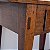 Mesa de Apoio Antiga com Pés Afilados e Gaveta, Séc. XIX - 96x53x91cm - Imagem 7