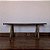 Banco Rural com Pés Inclinados, Início do Séc. XX - 118x24x43cm - Imagem 3