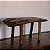 Banqueta em Madeira Maciça, Início do Séc. XX - 67x29x29cm - Imagem 4
