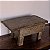 Banquinho Antigo de Casa de Produção de Farinha, Séc. XX - 55x29x28cm - Imagem 2