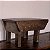 Banquinho Antigo de Casas de Produção de Farinha, Séc. XX - 52x34x30cm - Imagem 4