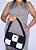 Bolsa baguete Rebeca na cor preto e branco - Imagem 3