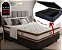Conjunto Baú Queen (Colchão Ortomax D45 Biflex + Base Baú Econ. 36cm) - Imagem 1