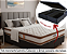 Conjunto Baú Queen (Colchão Ortomax D45 Biflex + Base Baú Econ. 36cm) - Imagem 2