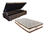 Conjunto Baú Solteiro (Colchão Ortomax D45 Biflex + Base Baú Trad. 46cm) - Imagem 1