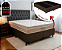 Conjunto Box Queen (Colchão Airtech Springpocket Ortobom + Base Box) - Imagem 1