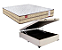 Conjunto Baú Casal (Colchão Criare Minaspuma + Base Baú Trad. 46cm) - Imagem 1
