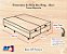 Conjunto Baú King (Colchão Amx One Face Pillow Americanflex + Base Baú Trad. 46cm) - Imagem 4