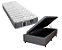 Conjunto Baú Solteiro (Colchão Amx Foam Double Face D33 Americanflex + Base Baú Trad. 46cm) - Imagem 1
