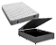 Conjunto Baú Casal (Colchão Amx Foam Double Face D45 Americanflex + Base Baú Trad. 46cm) - Imagem 1