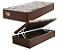 Conjunto Baú Solteiro (Colchão Relax Adorabile Ecoflex + Base Baú Econ. 36cm) - Imagem 1
