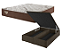 Conjunto Baú Queen (Colchão Relax Adorabile Ecoflex + Base Baú Econ. 36cm) - Imagem 1