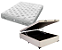 Conjunto Baú Casal (Colchão Classic Molas Ensacadas Americanflex + Base Baú Econ. 36cm) - Imagem 1