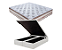 Conjunto Baú Queen (Colchão Splendor top Orthocrin + Base Baú Econ. 36cm) - Imagem 1