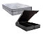 Conjunto Baú Queen (Colchão Exclusive Sleep Ortobom + Base Baú Econ. 36cm) - Imagem 1