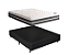 Conjunto Box Casal (Colchão Premium Tecnopedic New One Face Castor + Base Box) - Imagem 1