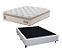 Conjunto Box Casal (Colchão Allure Pocket Solar + Base Box) - Imagem 1