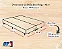 Conjunto Box King (Colchão Elegante Superpocket Ortobom + Base Box) - Imagem 4