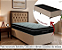 Conjunto Box Solteiro (Colchão Elegant Superpocket Ortobom + Base Box) - Imagem 1