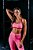 Top Tiras Pink Glow com Pitanga - Imagem 1