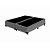 Cama Box Blindado King Bipartido AColchoes Suede Cinza 40x193x203 - Imagem 1