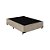 Cama Box Blindado Casal AColchoes Suede Bege 40x138x188 - Imagem 1