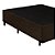 Cama Box Blindado Casal AColchoes Suede Marrom 40x138x188 - Imagem 2