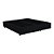 Cama Box Queen Bipartido AColchoes Suede Preto 40x158x198 - Imagem 1