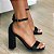 Sandália Basic Preto - Imagem 1