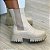 Coturno Chelsea  Off White - Imagem 3