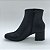 Bota salto baixo bloco Preto Layla - Imagem 4