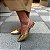 Slingback bico fino Niva dourado - Imagem 2
