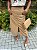 Slingback bico fino Niva dourado - Imagem 3