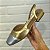 SLINGBACK BICOLOR DOURADO COM PRATA - Imagem 3