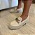 Mocassim Isis off white com bridão dourado - Imagem 3