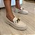 Mocassim Isis off white com bridão dourado - Imagem 1