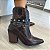 Bota Western Pietra Couro com fivelas café - Imagem 3