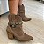 Bota Western Pietra Couro com fivelas nude - Imagem 2