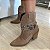 Bota Western Pietra Couro com fivelas nude - Imagem 3