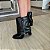 Bota capa cano médio Celina black - Imagem 2