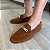 Mocassim Isis caramelo com bridão dourado - Imagem 3