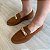 Mocassim Isis caramelo com bridão dourado - Imagem 4
