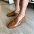 Mocassim feminino Olga caramelo - Imagem 3